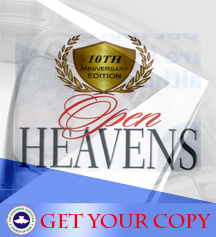 Booy for your copy of Open Heavens